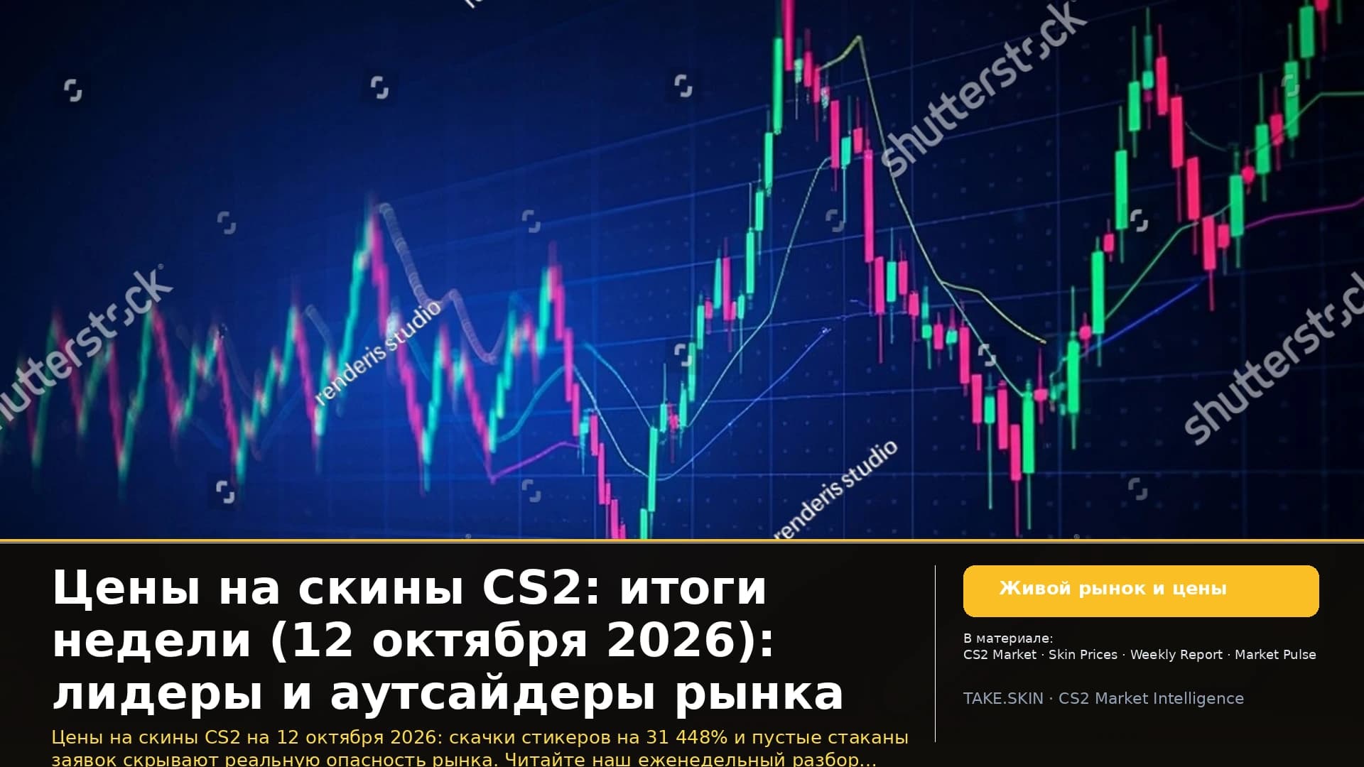 Цены на скины CS2: итоги недели (12 октября 2026): лидеры и аутсайдеры рынка