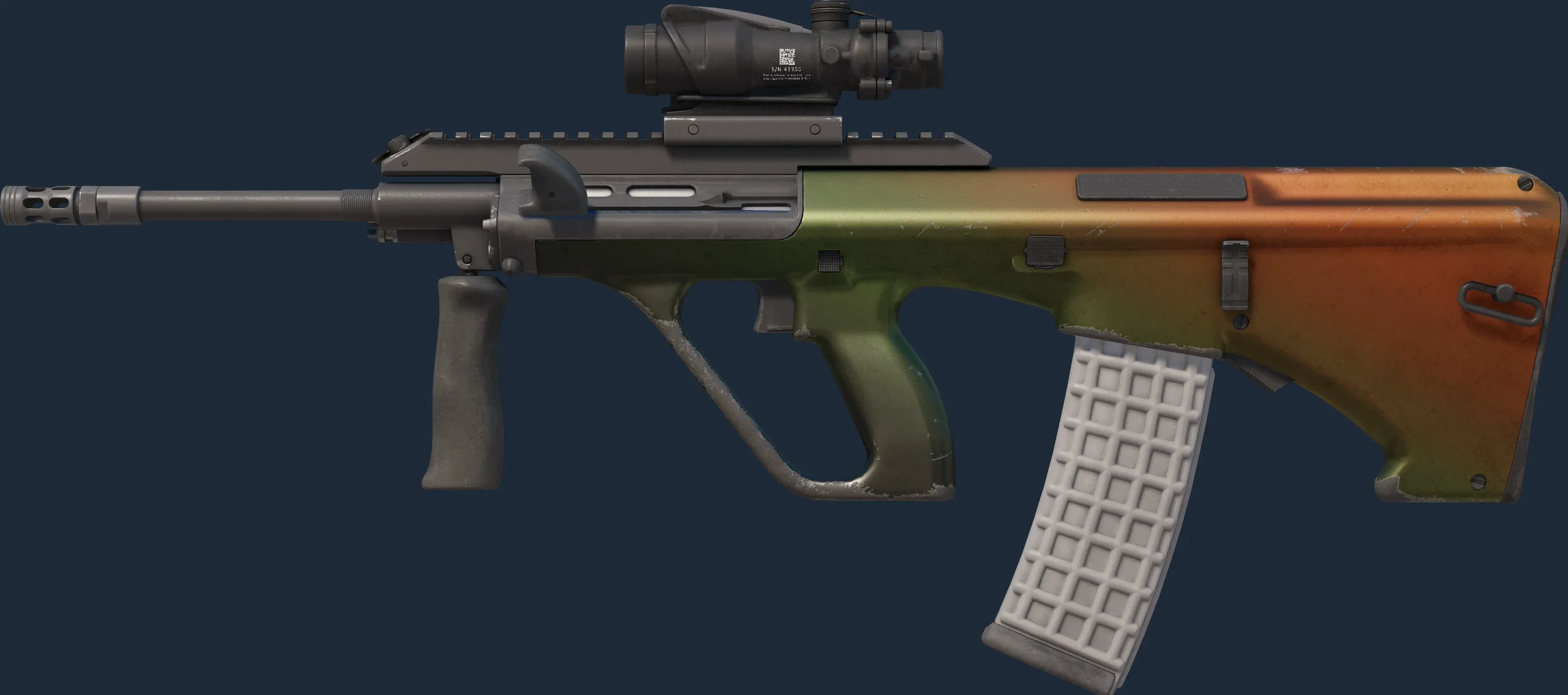 Amber Fade (well worn) Preview