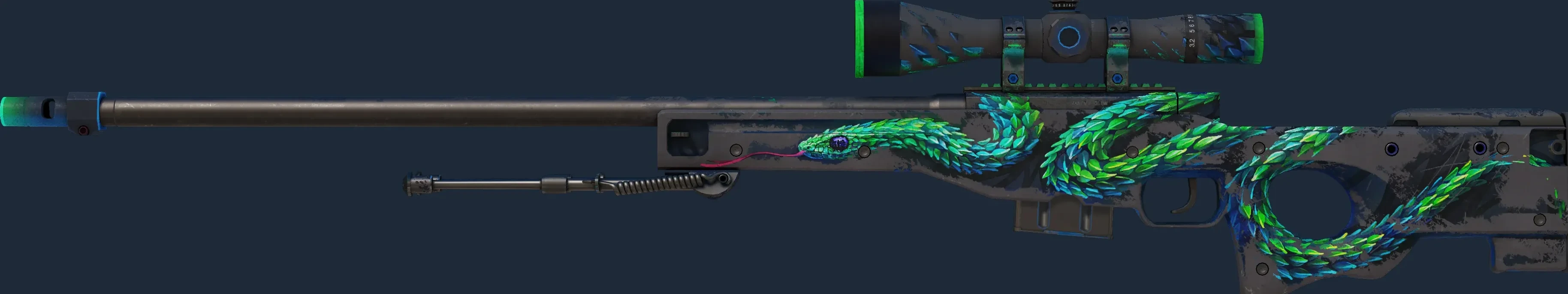 Atheris (battle scarred) Preview