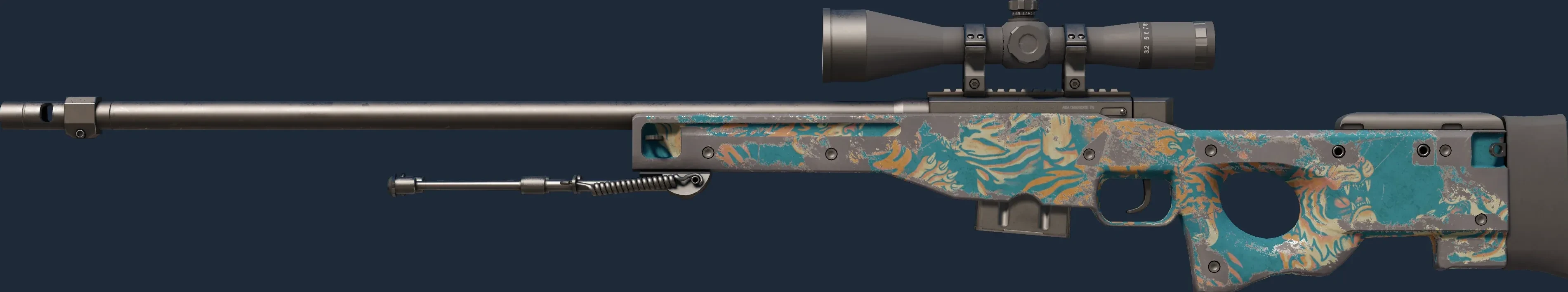 Silk Tiger (well worn) Preview