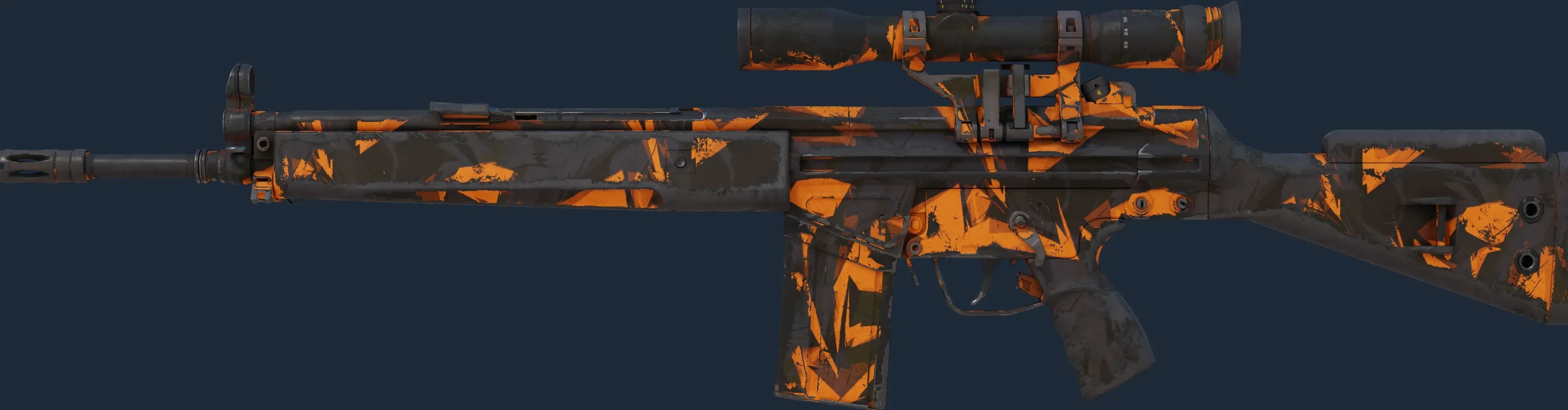 Orange Crash (stattrak well worn) Preview