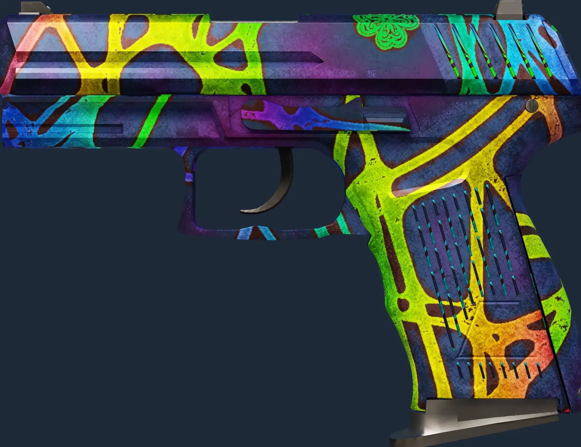 Acid Etched (well worn) Preview