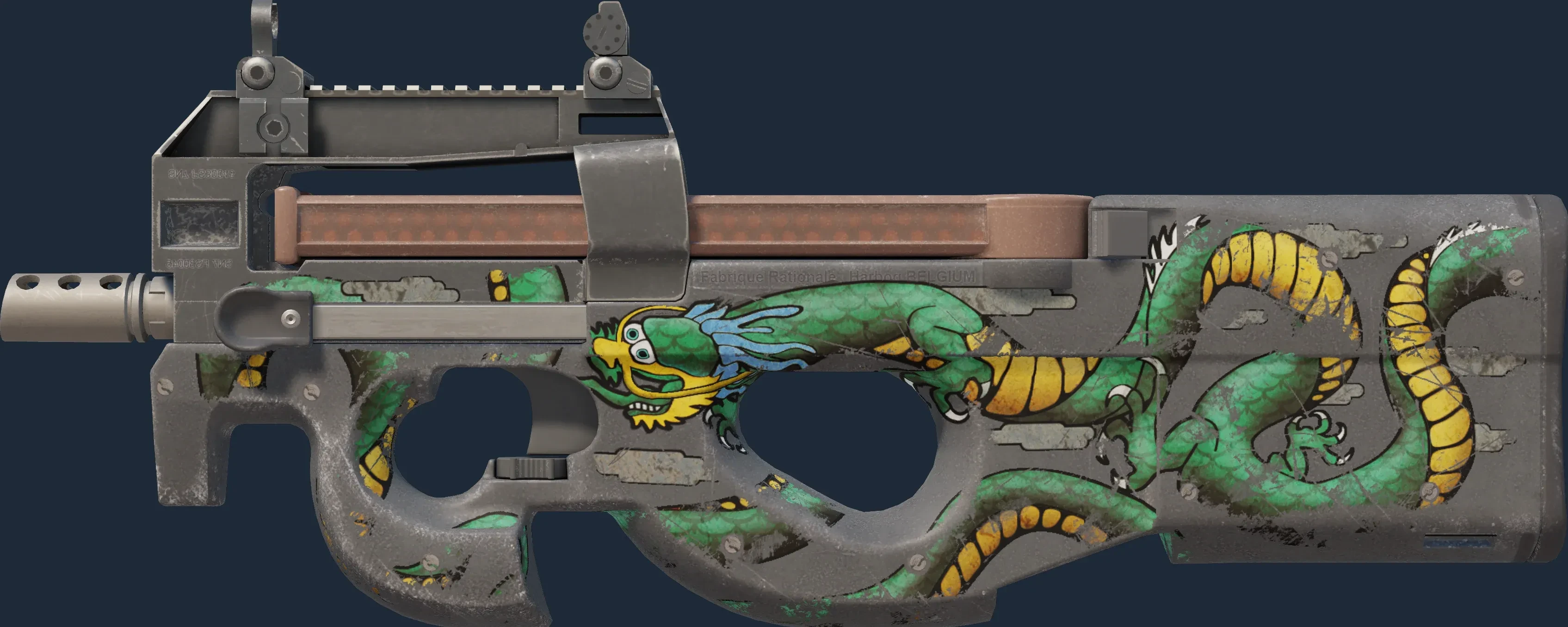 Emerald Dragon (battle scarred) Preview