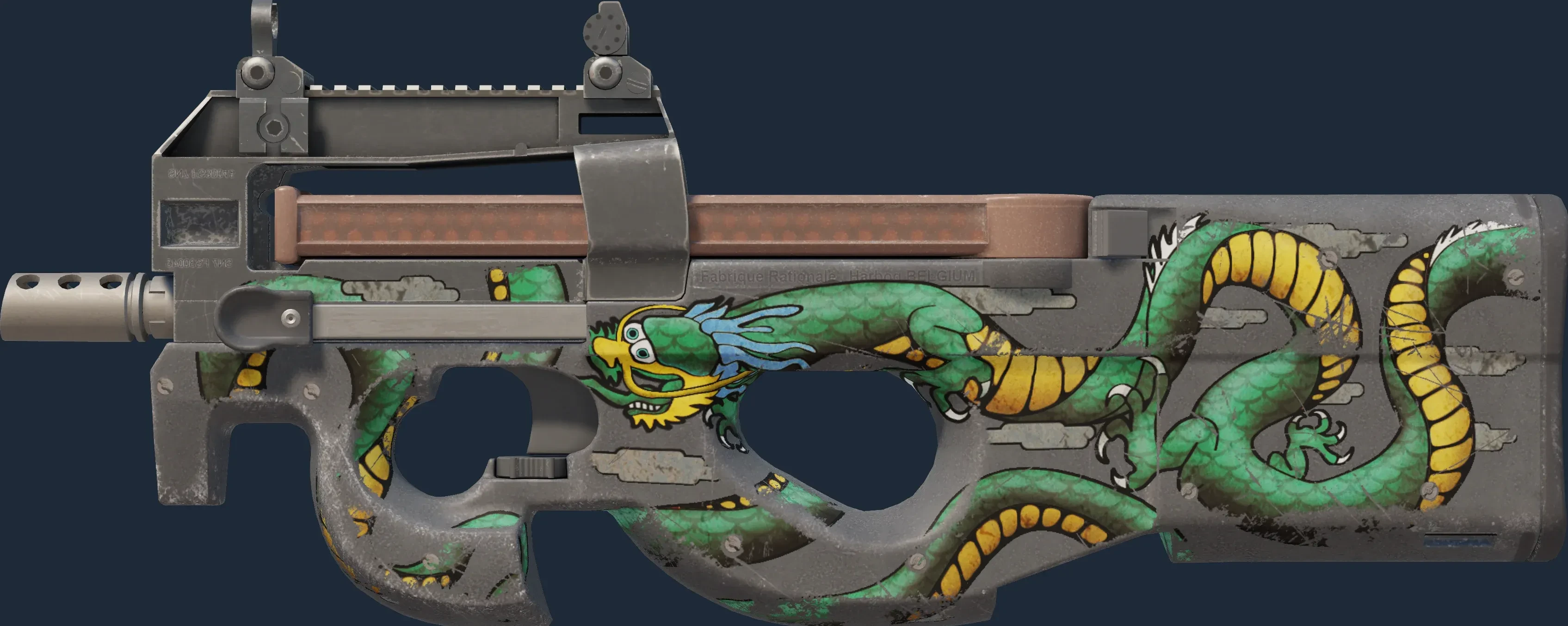 Emerald Dragon (well worn) Preview