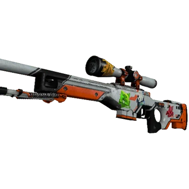 StatTrak™ AWP | Asiimov (Battle-Scarred)