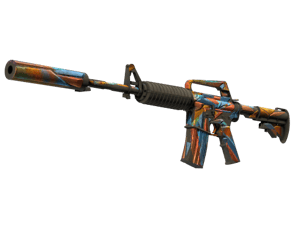 StatTrak™ M4A1-S \| Leaded Glass (Battle-Scarred)