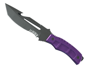 ★ Survival Knife \| Ultraviolet (Field-Tested)
