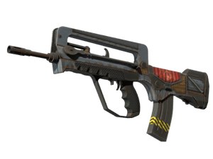 StatTrak™ FAMAS \| Decommissioned (Well-Worn)