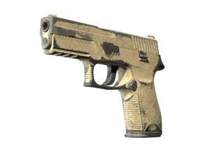 P250 \| Sand Dune (Battle-Scarred)