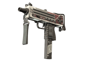 MAC-10 \| Button Masher (Battle-Scarred)