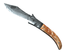 ★ Navaja Knife \| Damascus Steel (Field-Tested)