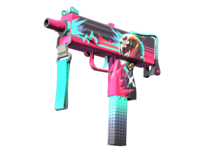 StatTrak™ MAC-10 \| Neon Rider (Factory New)