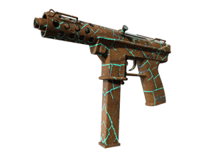 Tec-9 \| Cracked Opal (Well-Worn)