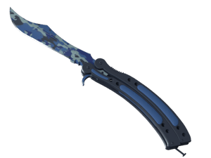 ★ Butterfly Knife \| Bright Water (Minimal Wear)