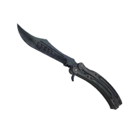★ Butterfly Knife \| Blue Steel (Minimal Wear)