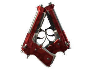 Dual Berettas \| Hemoglobin (Factory New)