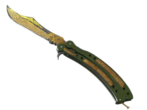 ★ Butterfly Knife \| Lore (Battle-Scarred)