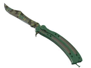 ★ Butterfly Knife \| Boreal Forest (Well-Worn)