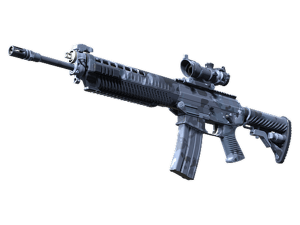 SG 553 \| Night Camo (Minimal Wear)
