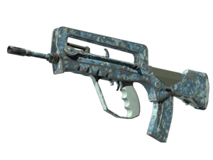 FAMAS \| Cyanospatter (Field-Tested)