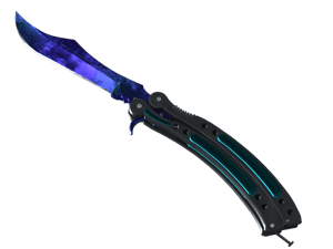 ★ Butterfly Knife \| Doppler Sapphire (Factory New)