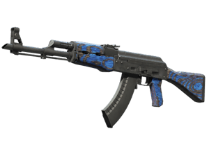 AK-47 \| Blue Laminate (Well-Worn)