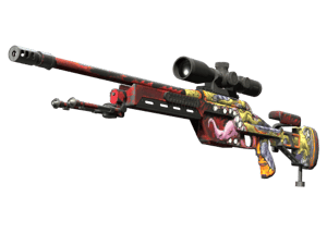 SSG 08 \| Bloodshot (Field-Tested)