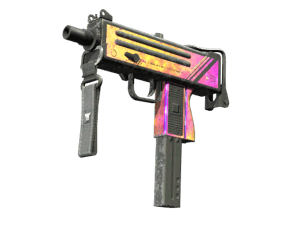 MAC-10 \| Disco Tech (Battle-Scarred)