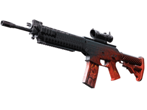 SG 553 \| Darkwing (Minimal Wear)
