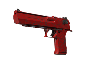 Desert Eagle \| Crimson Web (Minimal Wear)