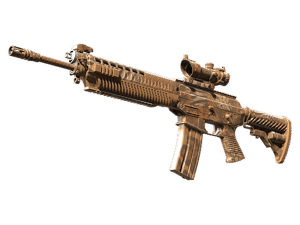 SG 553 \| Safari Print (Minimal Wear)