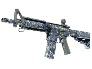 M4A4 \| Naval Shred Camo (Minimal Wear)