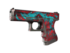 StatTrak™ Glock-18 \| Water Elemental (Battle-Scarred)