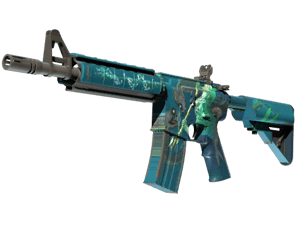 M4A4 \| Poseidon (Minimal Wear)