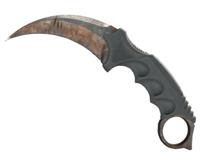 ★ Karambit \| Rust Coat (Battle-Scarred)