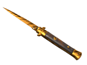 ★ Stiletto Knife \| Tiger Tooth (Factory New)