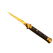 ★ Stiletto Knife \| Tiger Tooth (Factory New)