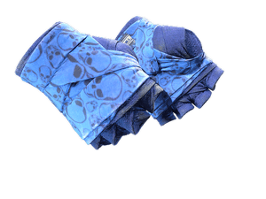 ★ Hand Wraps \| Cobalt Skulls (Field-Tested)