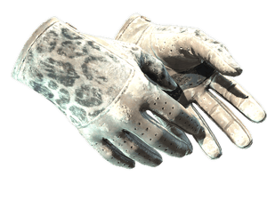 ★ Driver Gloves \| Snow Leopard (Battle-Scarred)