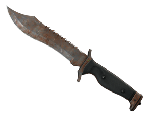★ Bowie Knife \| Rust Coat (Battle-Scarred)