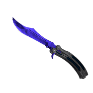 ★ Butterfly Knife \| Doppler Sapphire (Factory New)