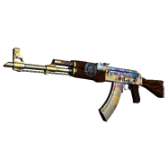 AK-47 \| Case Hardened (Well-Worn)