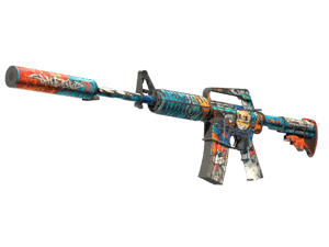 M4A1-S \| Player Two (Battle-Scarred)