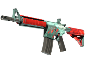 StatTrak™ M4A4 \| Bullet Rain (Minimal Wear)