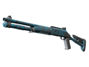 XM1014 \| VariCamo Blue (Field-Tested)