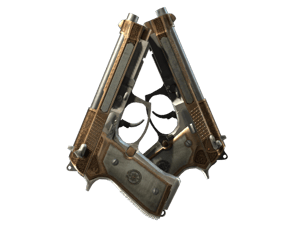 Dual Berettas \| Cartel (Battle-Scarred)