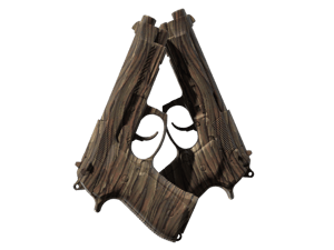 Dual Berettas \| Drift Wood (Minimal Wear)