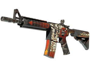StatTrak™ M4A4 \| Hellfire (Field-Tested)