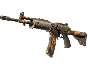 StatTrak™ Galil AR \| Orange DDPAT (Minimal Wear)