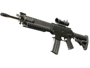 SG 553 \| Army Sheen (Minimal Wear)